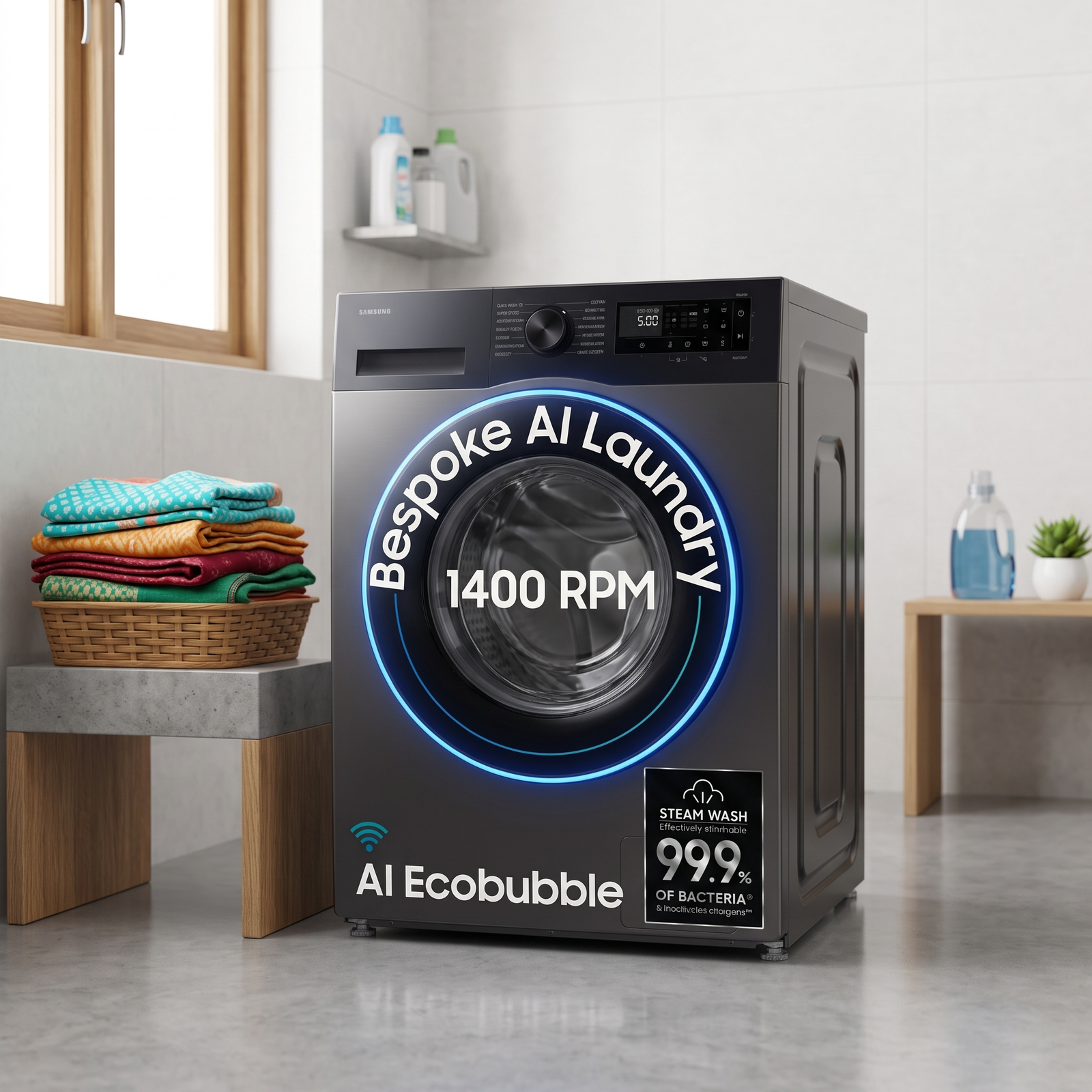 Automatic Front Load Washing Machine