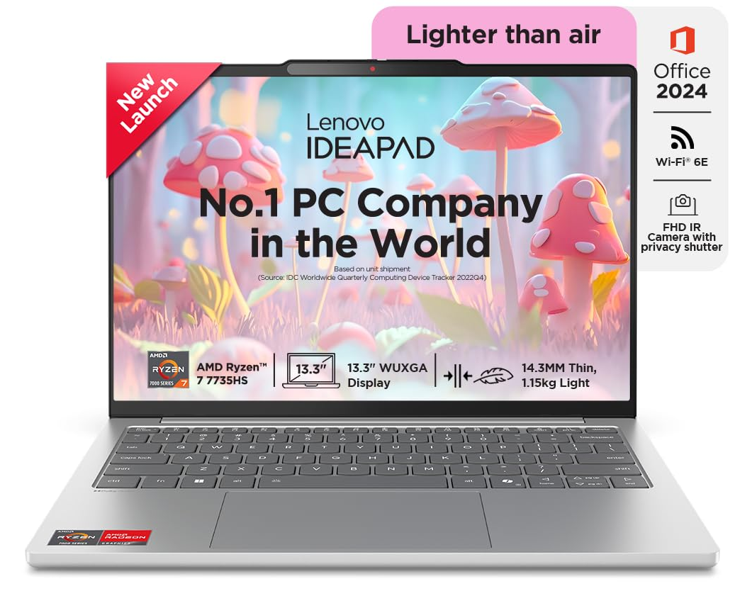 Best laptops in India 2026 for students and office professionals placed on a clean desk setup