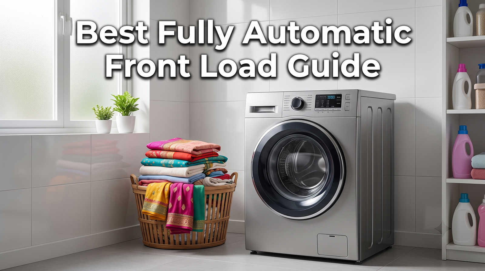 Best Front Load Washing Machine in India (2026): Top Picks & Buying Guide