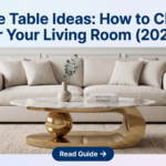 coffee tbale for living room, center table with marble top, PVD Coffee table online india